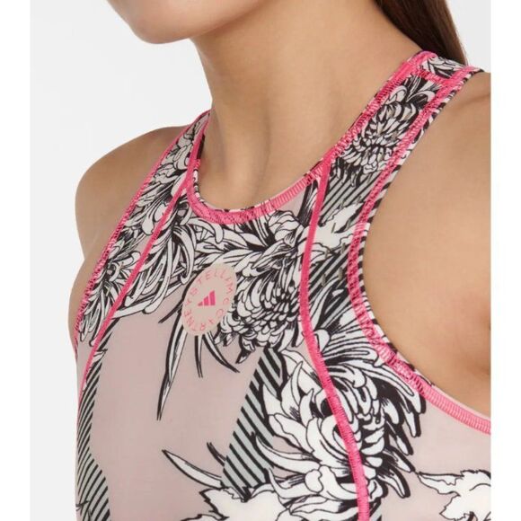 ADIDAS BY STELLA MCCARTNEY TRUEPURPOSE ALLOVER PRINT CROP TOP - SIZE XS - Picture 11 of 12
